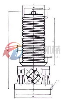 垂直振動(dòng)提升機(jī)外形尺寸